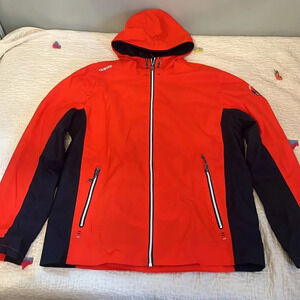 Tribord Men’s Jacket Waterproof Breathable Hood Sailing Yacht Club Coat Large